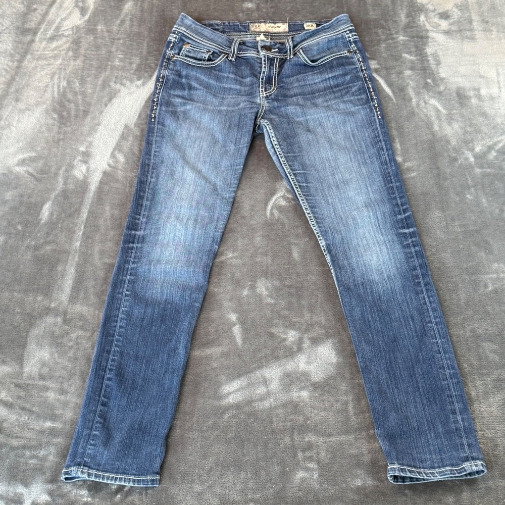 BKE Harper‎ Skinny Jeans Womens 28R Medium Wash Stretch Denim BK10188R